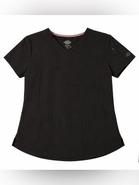 Dickies Short Sleeve V-Neck Scrub Top and Boot Cut Bottoms Size Medium
